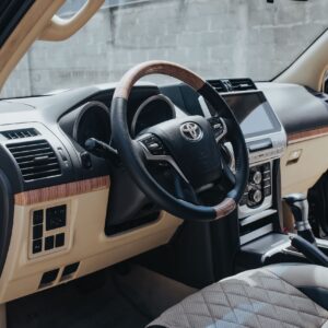 Toyota Prado SUV (black and beige) in Lagos