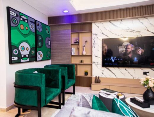 Luxury 2 Bedroom Apartment With Private Cinema. Eko Atlantic