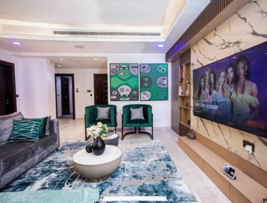 Luxury 2 Bedroom Apartment With Private Cinema. Eko Atlantic