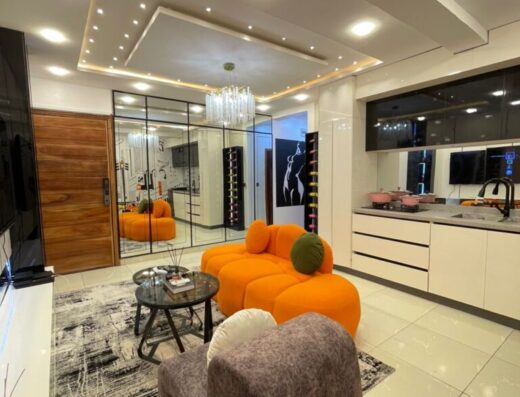 Elegant 1BR Stay at Mijl Residence Chisco, Lekki