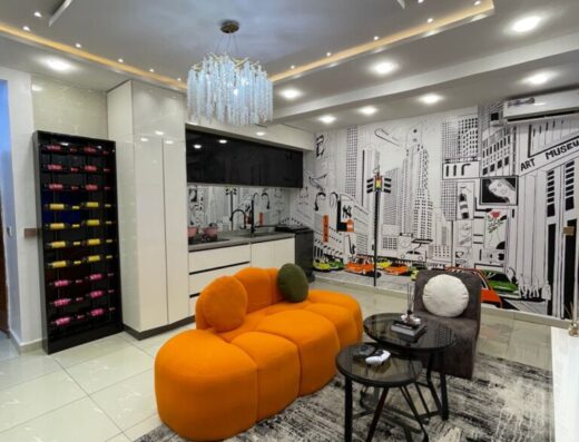Elegant 1BR Stay at Mijl Residence Chisco, Lekki