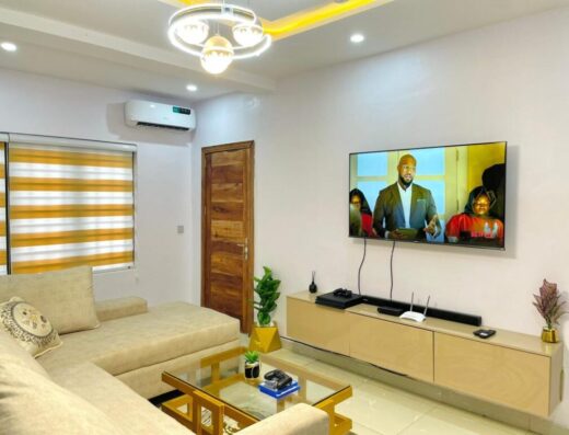 Modern 1-Bedroom Retreat at Mijl Residence – Chisco, Lekki