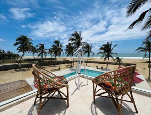 4Bedroom Private Beach House – 12 Palms Ilashe