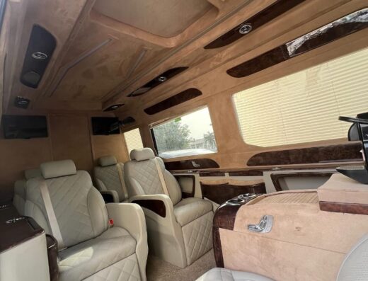 White Sprinter Bus Available in Abuja